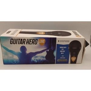 Guitar Hero LIVE Microphone- Works With XBox One 360 PS3 PS4 New In Sealed Box
